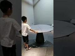 أثاث غرفة الطعام الفاخر على الطراز الأوروبي طقم طاولة طعام بقاعدة من الاستانلس ستيل وكرسي